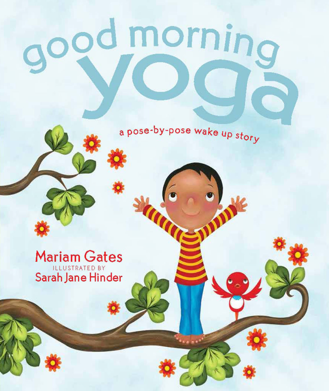 Good morning yoga by Mariam Gates & Sarah Jane Hinder picture book cover